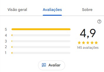 Avaliação Atmadeva no Google Business