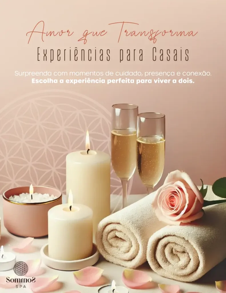 Experiências para Casais - Especial do Sommos Spa Urbano