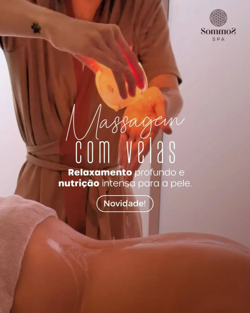 Massagem com Velas - Toque de Algodão - Day Spa Urbano Sommos