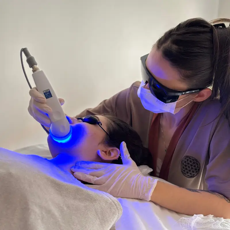 Massagem Pele de Diamante - LED